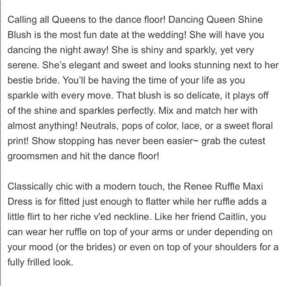 Show Me Your Mumu Renee Ruffle Maxi Dress in Dancing Queen Shine Blush Size 1X - Picture 11 of 11